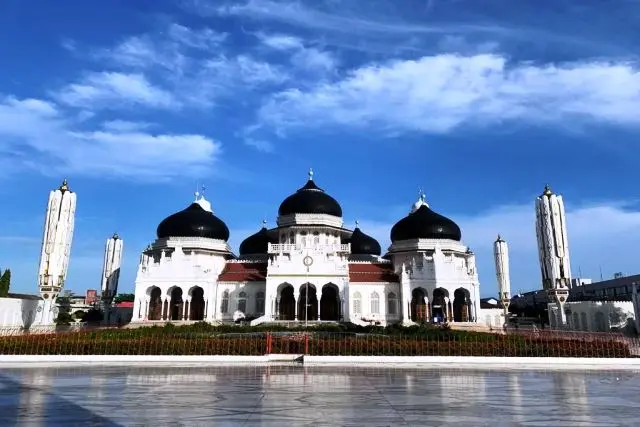 Masjid Raya Baiturrahman di Aceh