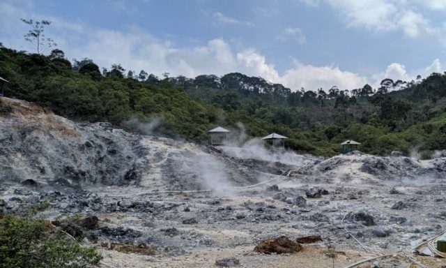 Kawah Belerang Bukit Pagar Alam
