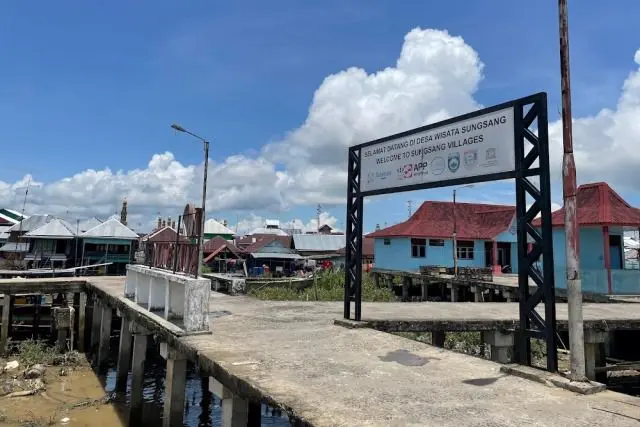 Kampung Nelayan Sungsang Banyuasin