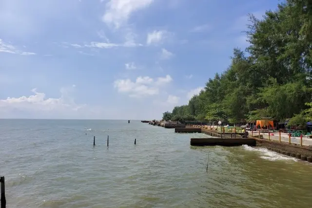 Pantai Pondok Permai di Serdang Bedagai