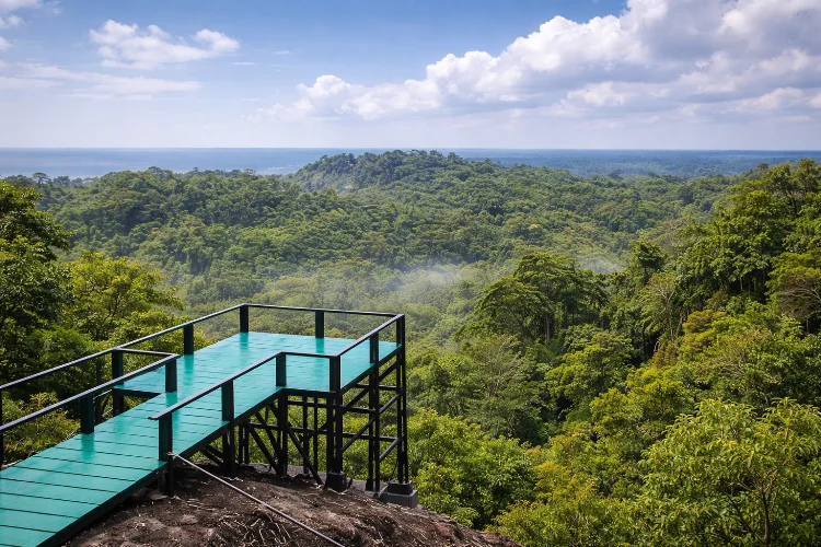 Bukit Peramun, Spot Foto Keren dengan View Eksotis dan Tarsius Langka di Belitung