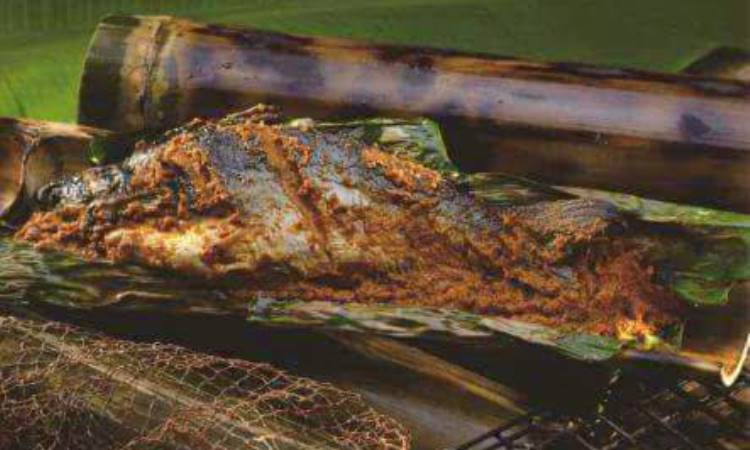 Ikan Sema Masak Bambu