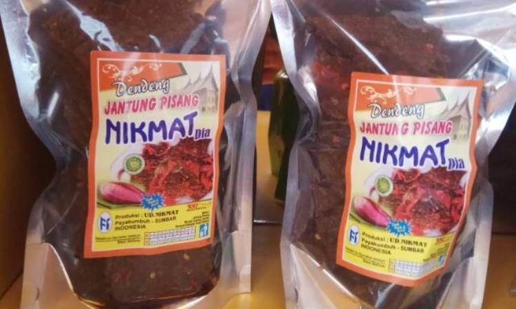 Dendeng Jantung Pisang