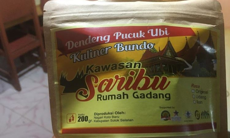Dendeng Pucuk Ubi