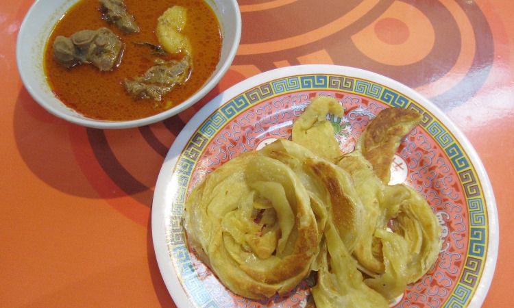Roti Cane Kuah Kari Aceh