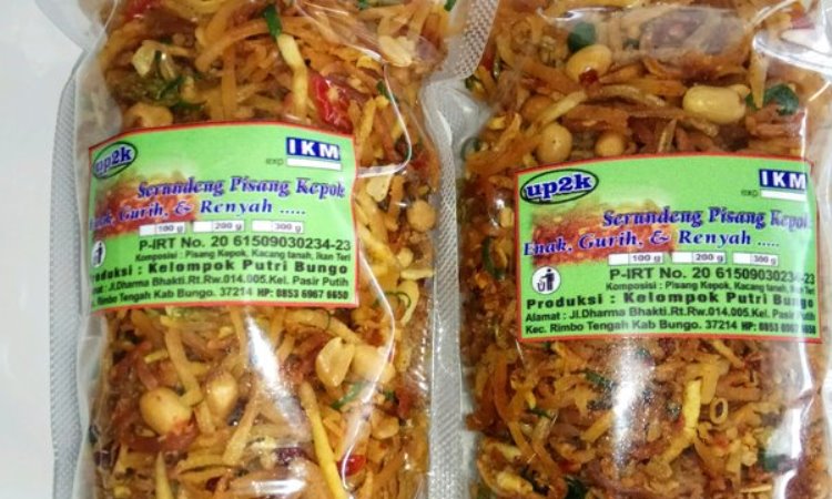 Sarundeng Pisang Kepok