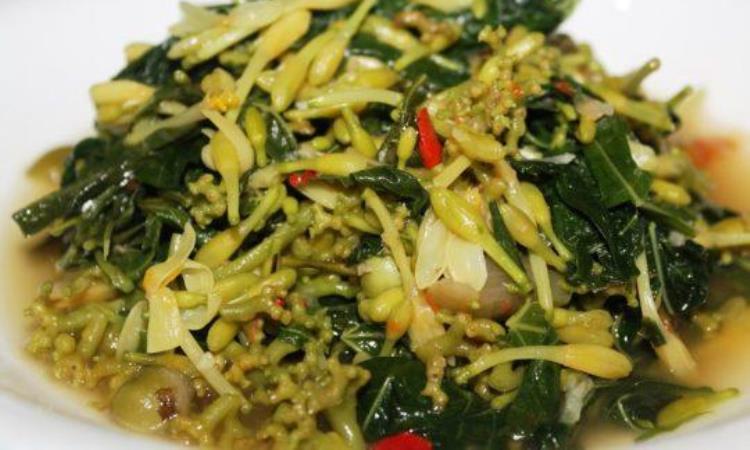 Rujak Kembang Pepaya