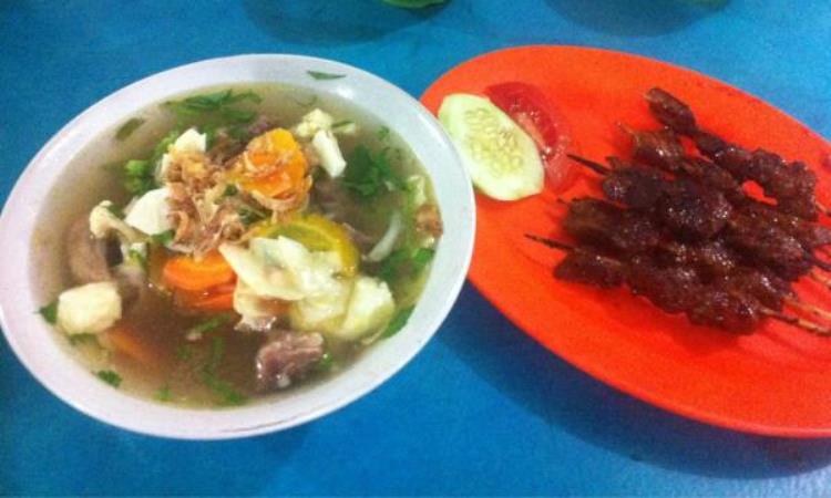 Sate dan Sop Rusa
