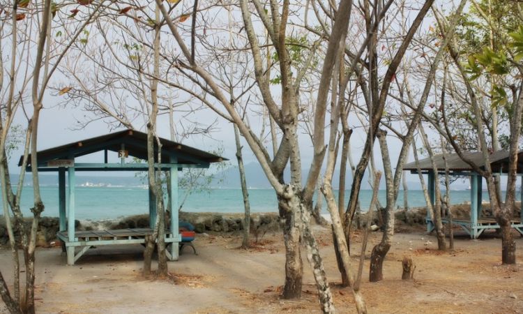 Fasilitas Pantai Duta Wisata Lampung