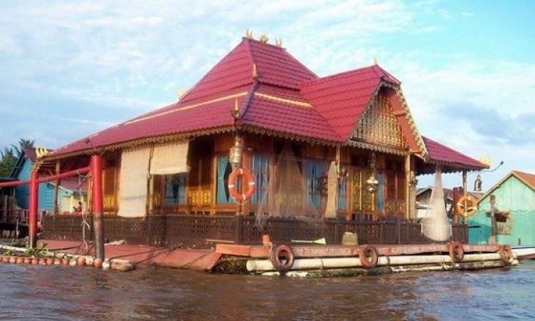 Rumah Rakit Bangka Belitung