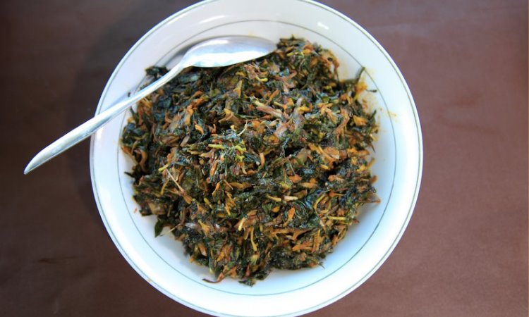 Daun Ubi Jantung Pisang