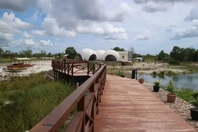 Indahnya Rumah Keong di Belitung