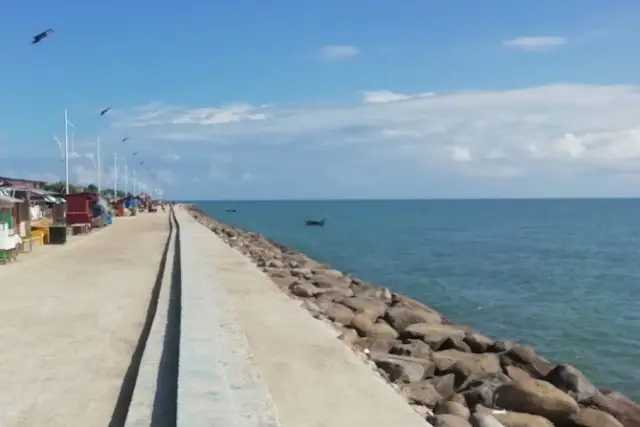 Fasilitas Pantai Jagu Lhokseumawe