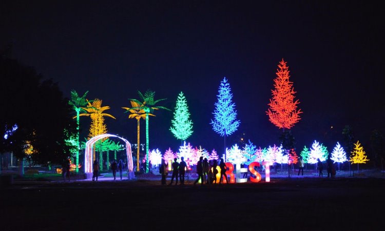 Aktivitas Taman Pelangi Palembang