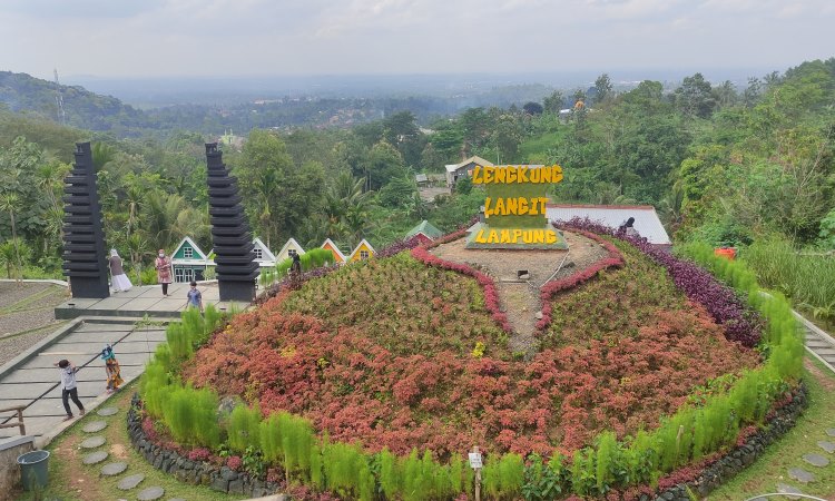 Lengkung Langit, Menikmati Keindahan Kota Bandar Lampung dari Ketinggian