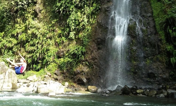 Kegiatan Air Terjun Ngungun Saok