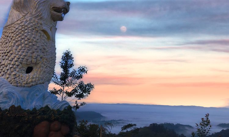 Puncak Jaya Manggala, Melihat View Kota Lampung yang Indah dari Ketinggian