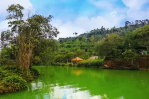 Danau Hijau Ulu Belu, Keindahan Danau Air Panas yang Berwarna-Warni di Tanggamus
