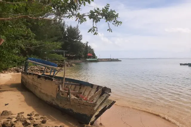 Fasilitas Pantai Baloho Indah Nias