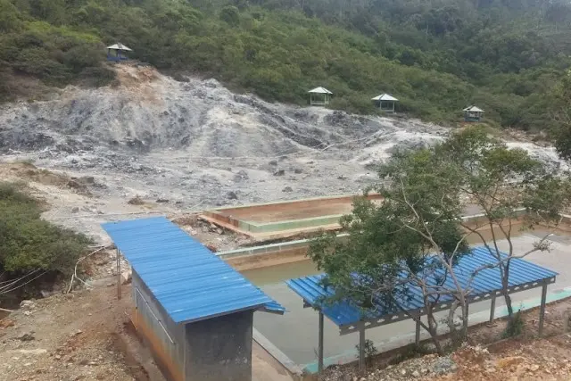 Fasilitas di Kawah Belerang Bukit Pagar Alam