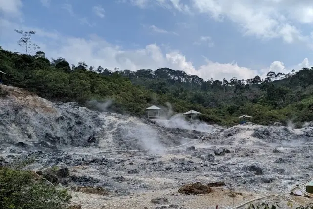 Kawah Belerang Bukit Pagar Alam