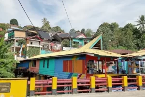 Kegiatan Kampung Warna Warni Tigarihit