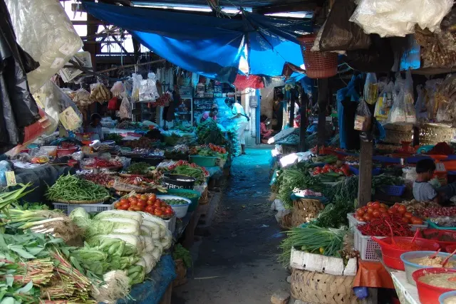 Fasilitas Pasar Tradisional Onan Sigoempar